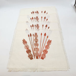Tiwi Tropicals Bima Wear Screen Printed Cotton Placemats Set Of 4