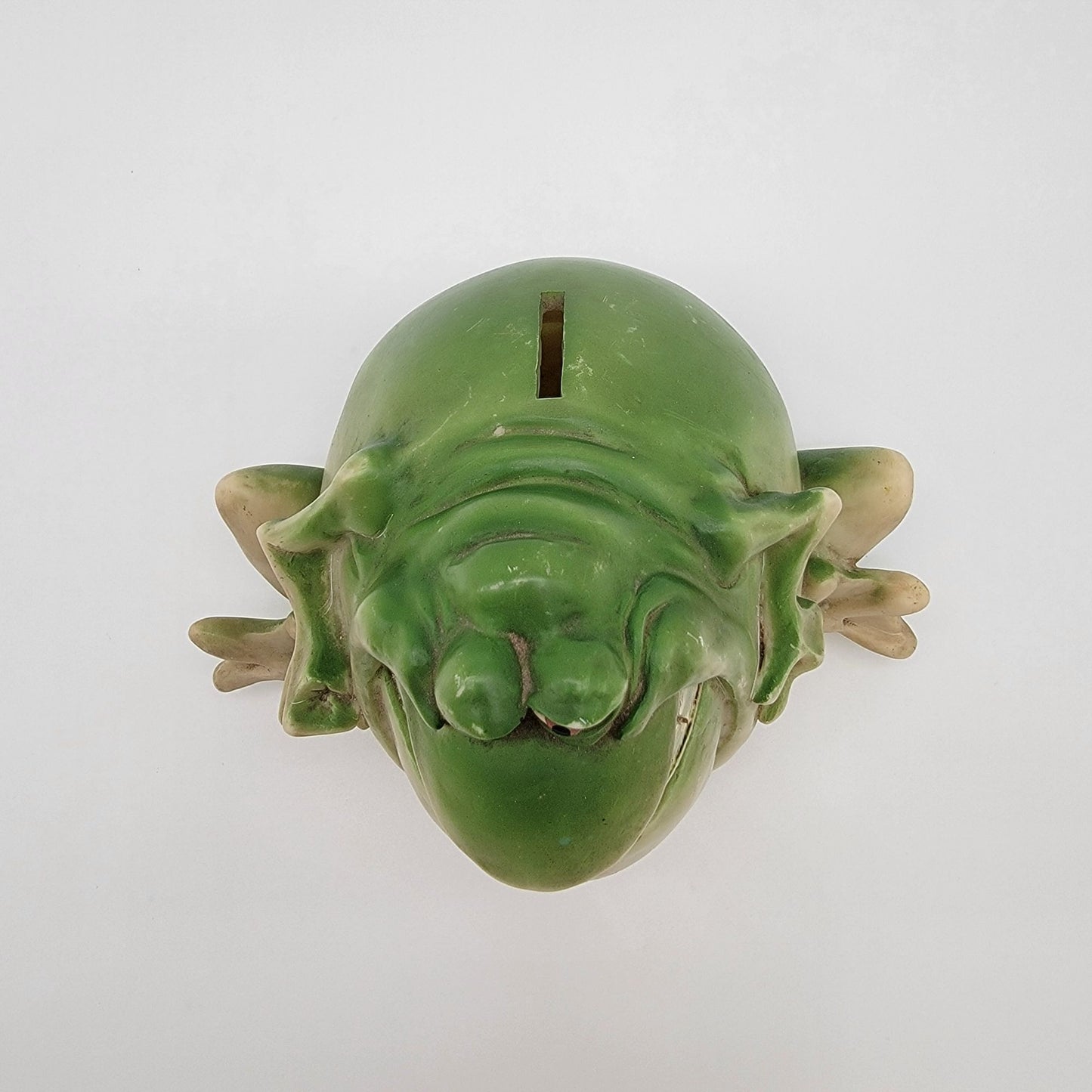 Vintage Italian Paolo Chiari Smiling Frog Coin Bank