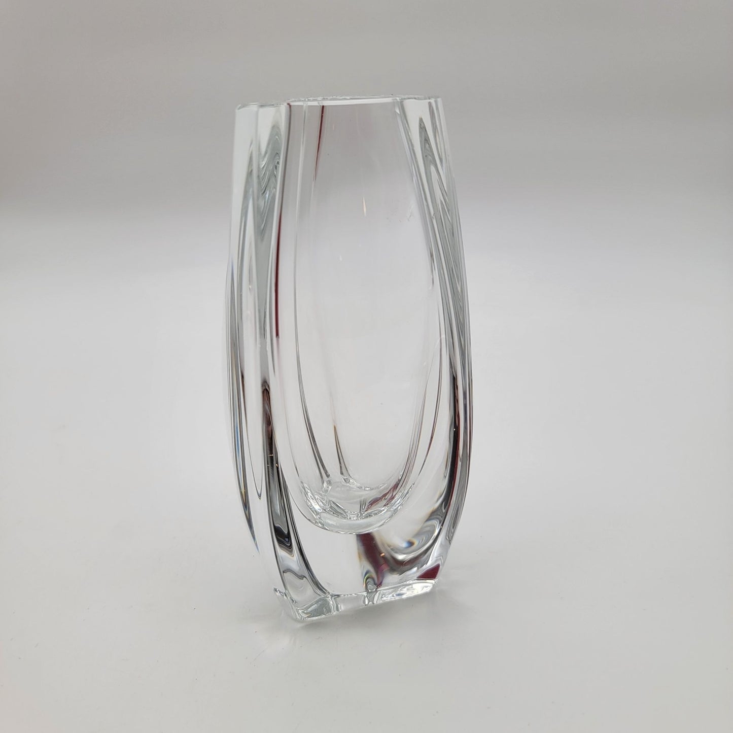 Vintage Baccarat Crystal Bouton D'or Vase With Original Box