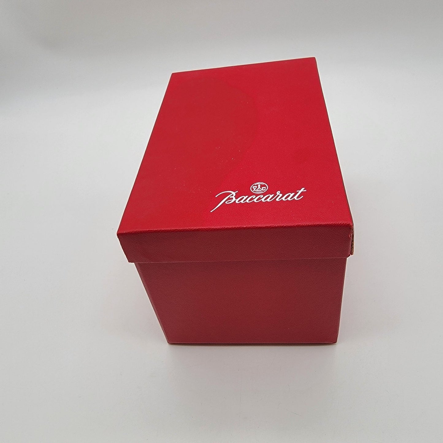 Vintage Baccarat Crystal Bouton D'or Vase With Original Box