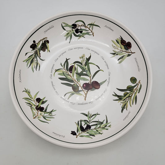 William Sonoma Olea Europaea  Olive Pasta Serving Bowl WS020