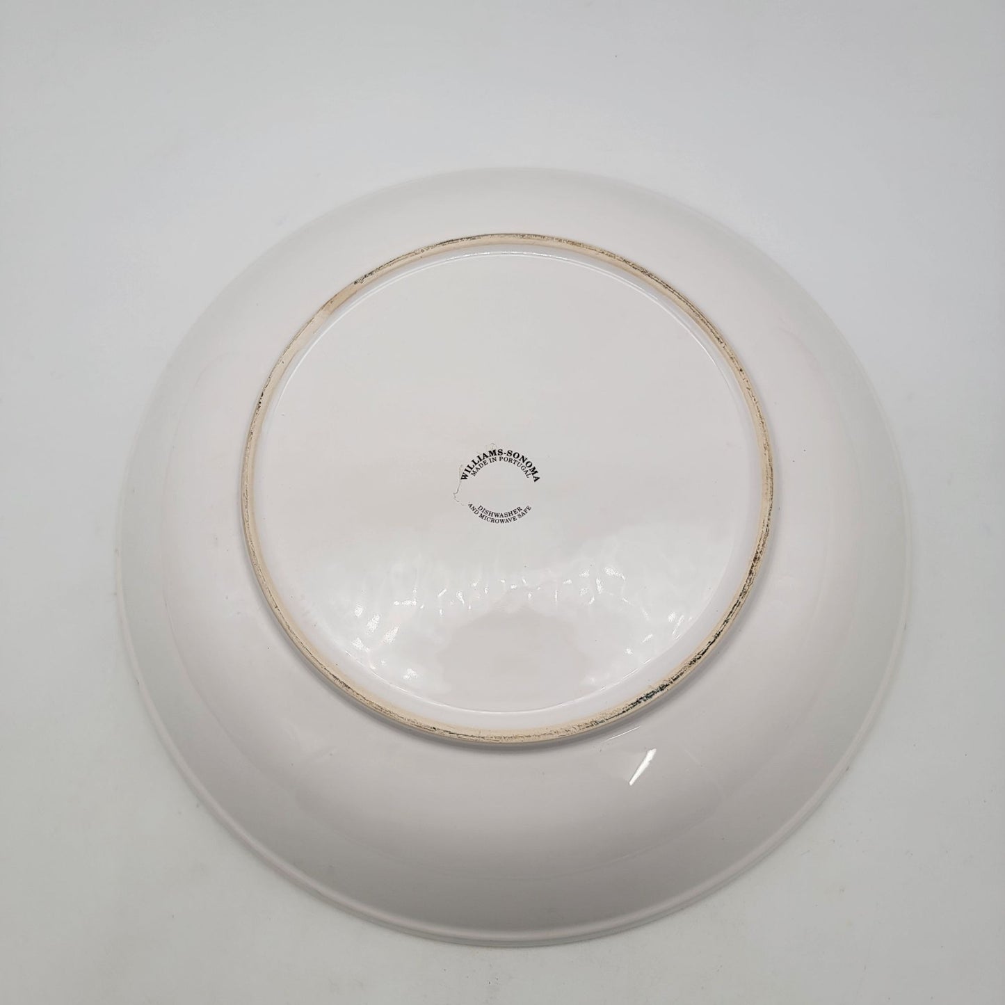 William Sonoma Olea Europaea  Olive Pasta Serving Bowl WS020