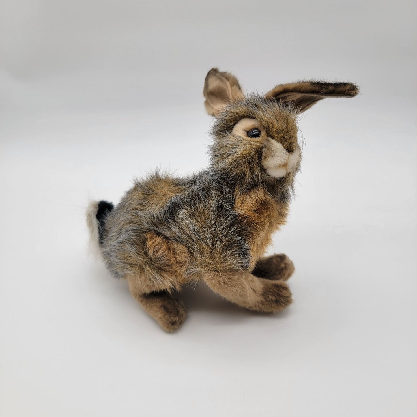 Vintage Hansa Toys Black-Tailed Jack Rabbit Plush Hare