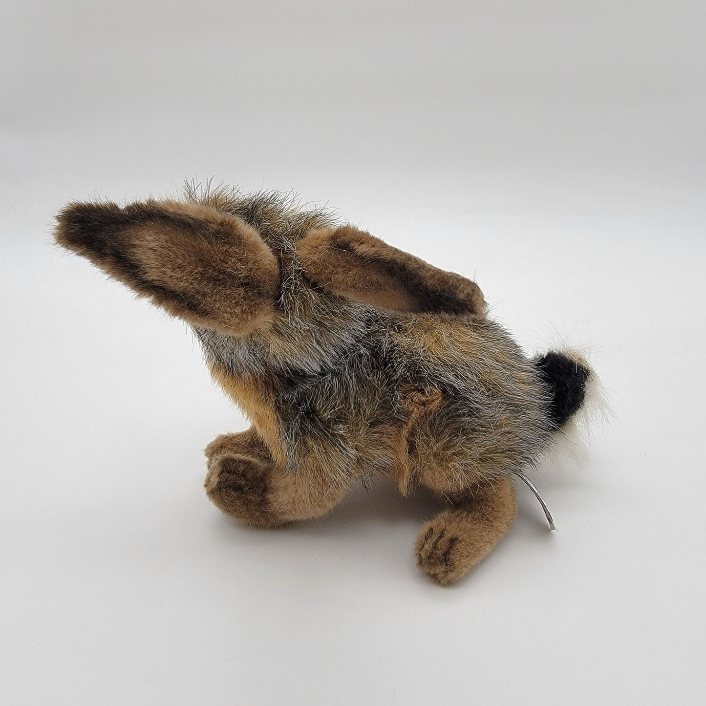Vintage Hansa Toys Black-Tailed Jack Rabbit Plush Hare