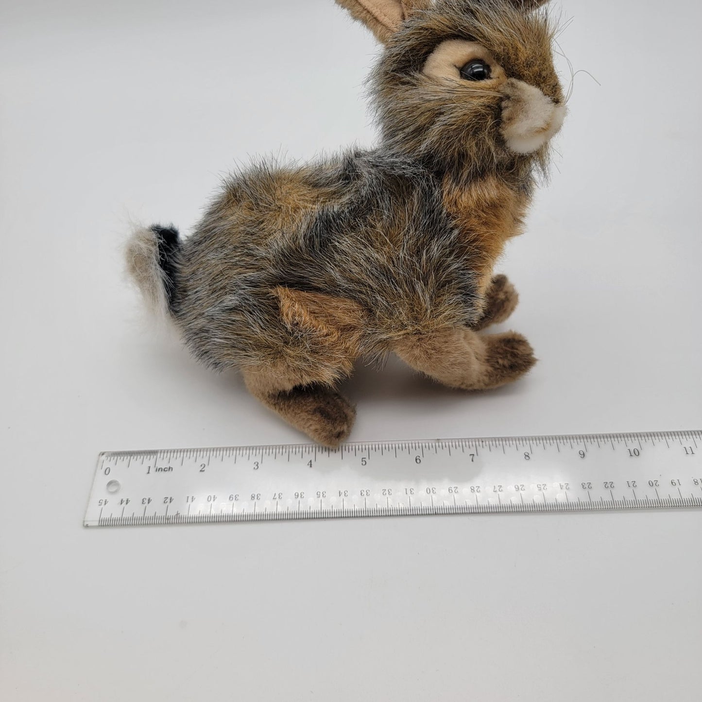 Vintage Hansa Toys Black-Tailed Jack Rabbit Plush Hare