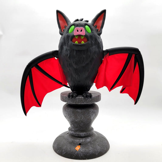 Hyde & EEK! Boutique Animated Bat On Pedestal Halloween Decor