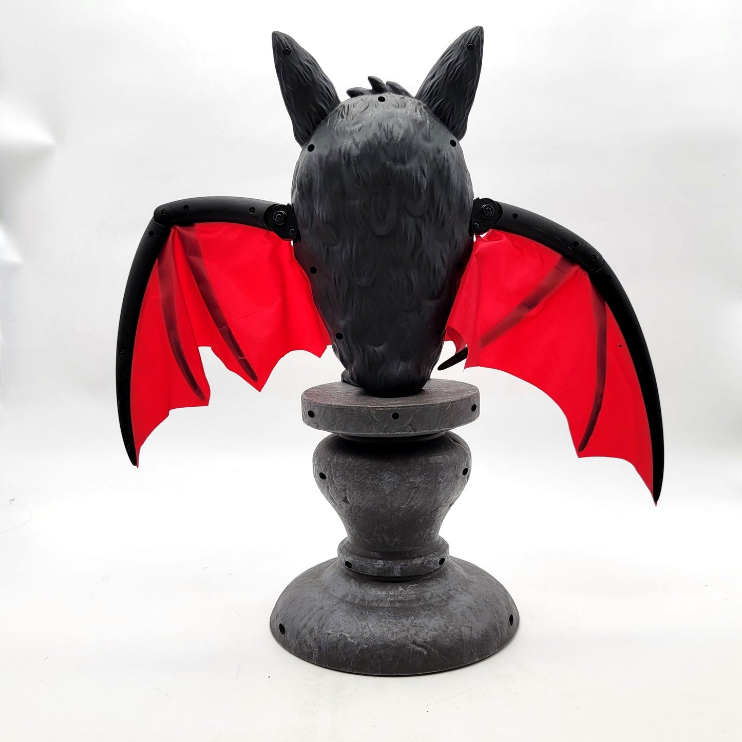 Hyde & EEK! Boutique Animated Bat On Pedestal Halloween Decor