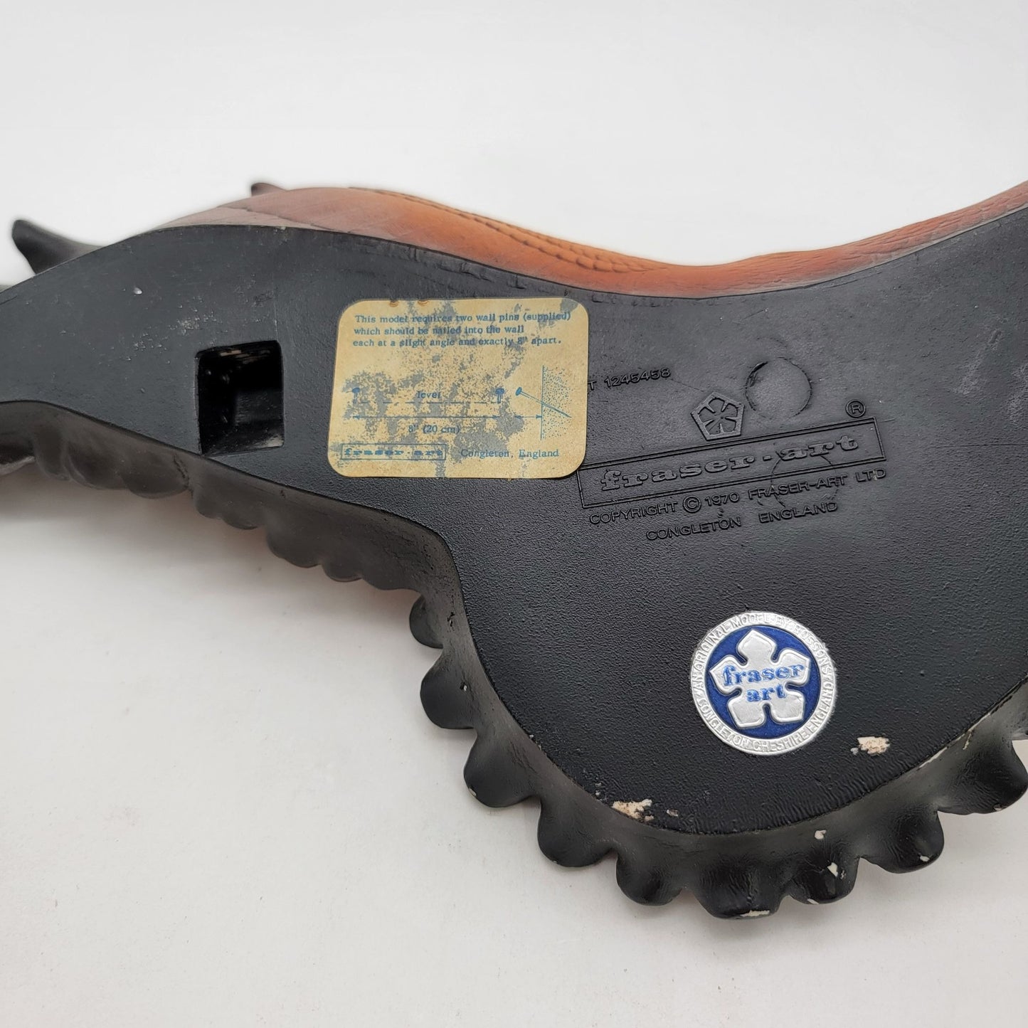 1970 Fraser Art Bald Eagle Wall Hanging