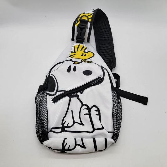 Peanuts Snoopy & Woodstock Crossbody Sling Bag Purse