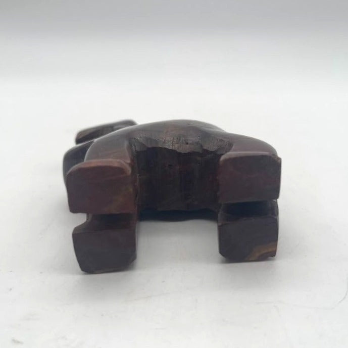 Vintage Hand-Carved Marble Stone Camel Figurine
