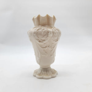 Belleek Rathmore Parian China Vase 3rd Green Mark Ireland