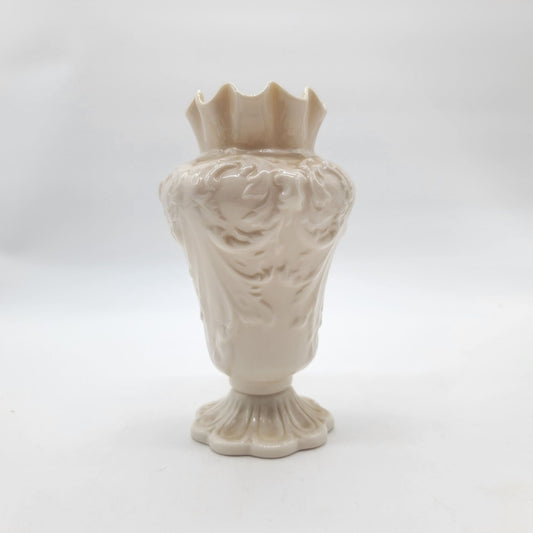 Belleek Rathmore Parian China Vase 3rd Green Mark Ireland