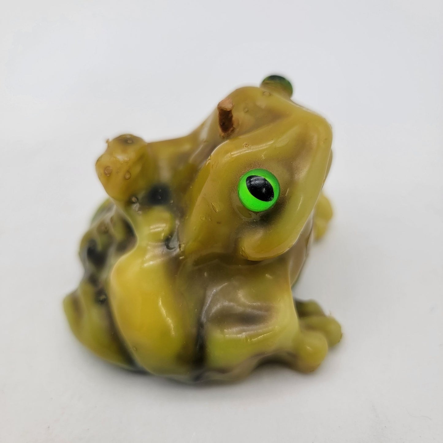 Vintage Frog Candle Mama & Baby Maui