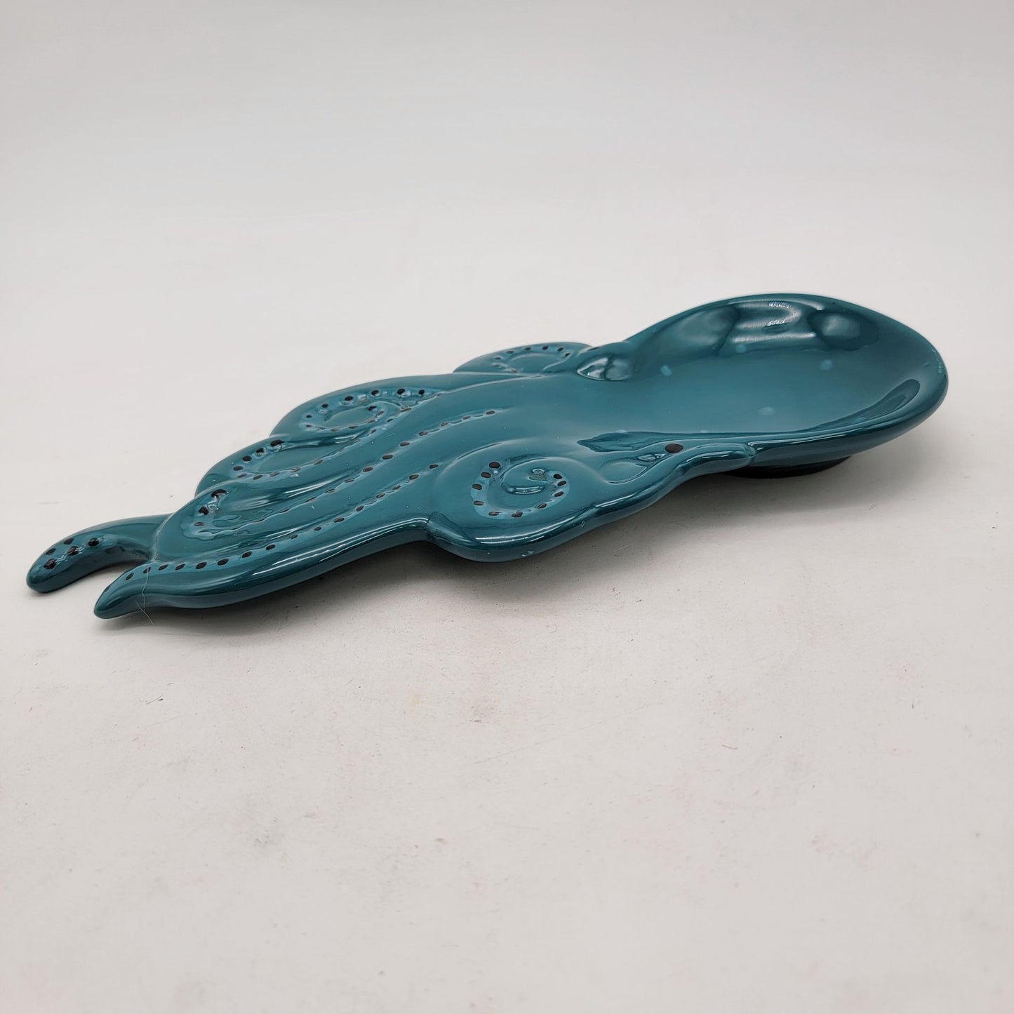 Boston Warehouse Blue Octopus Spoon Rest