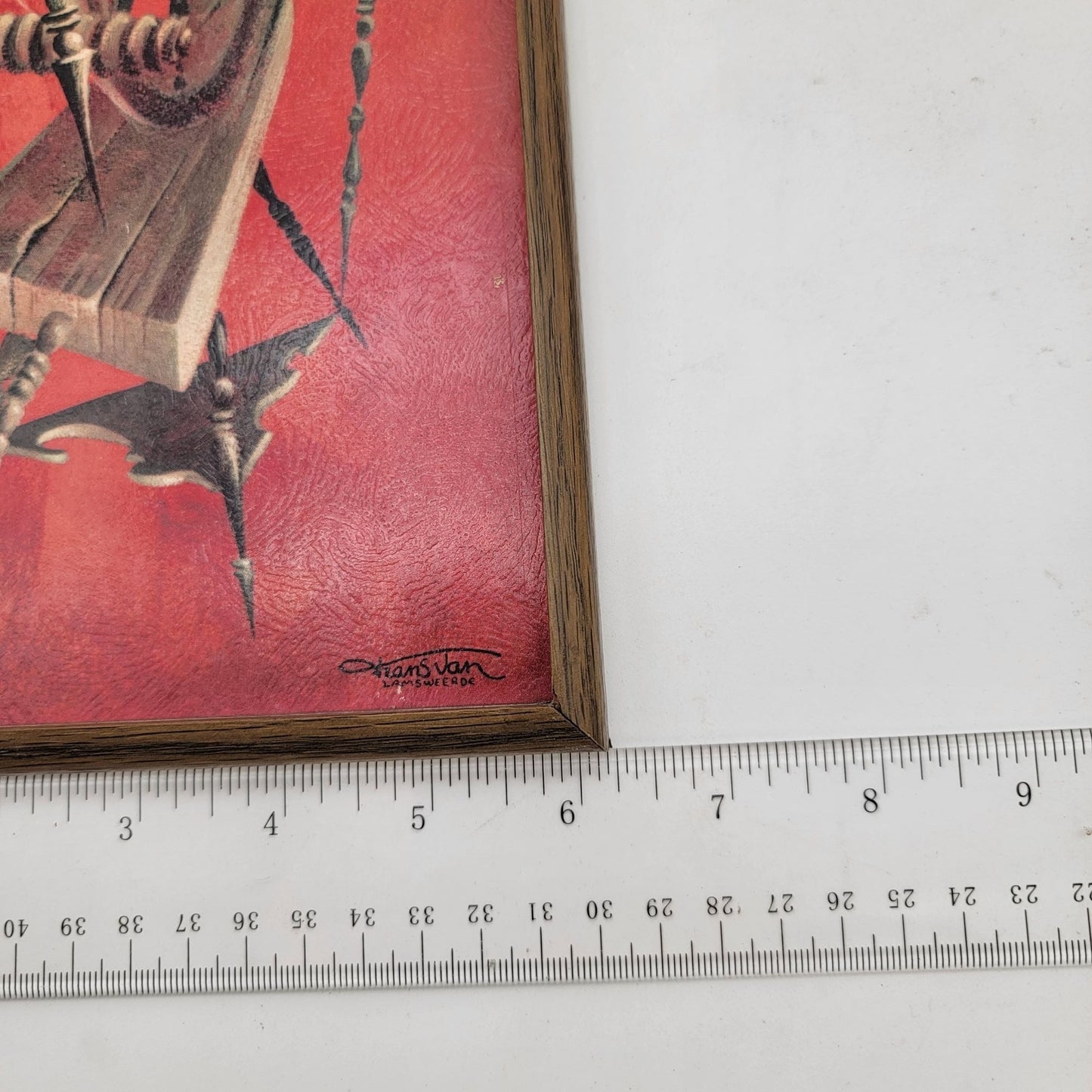 Mid Century Heirloom Framed Wall Art By  Frans Van Lamsweerde Set Of 2