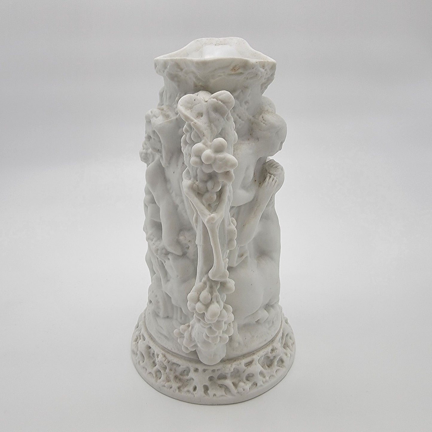 Antique 19th Century French JOUHANNAUD DUBOIS Bacchanal Parian Ware Pitcher