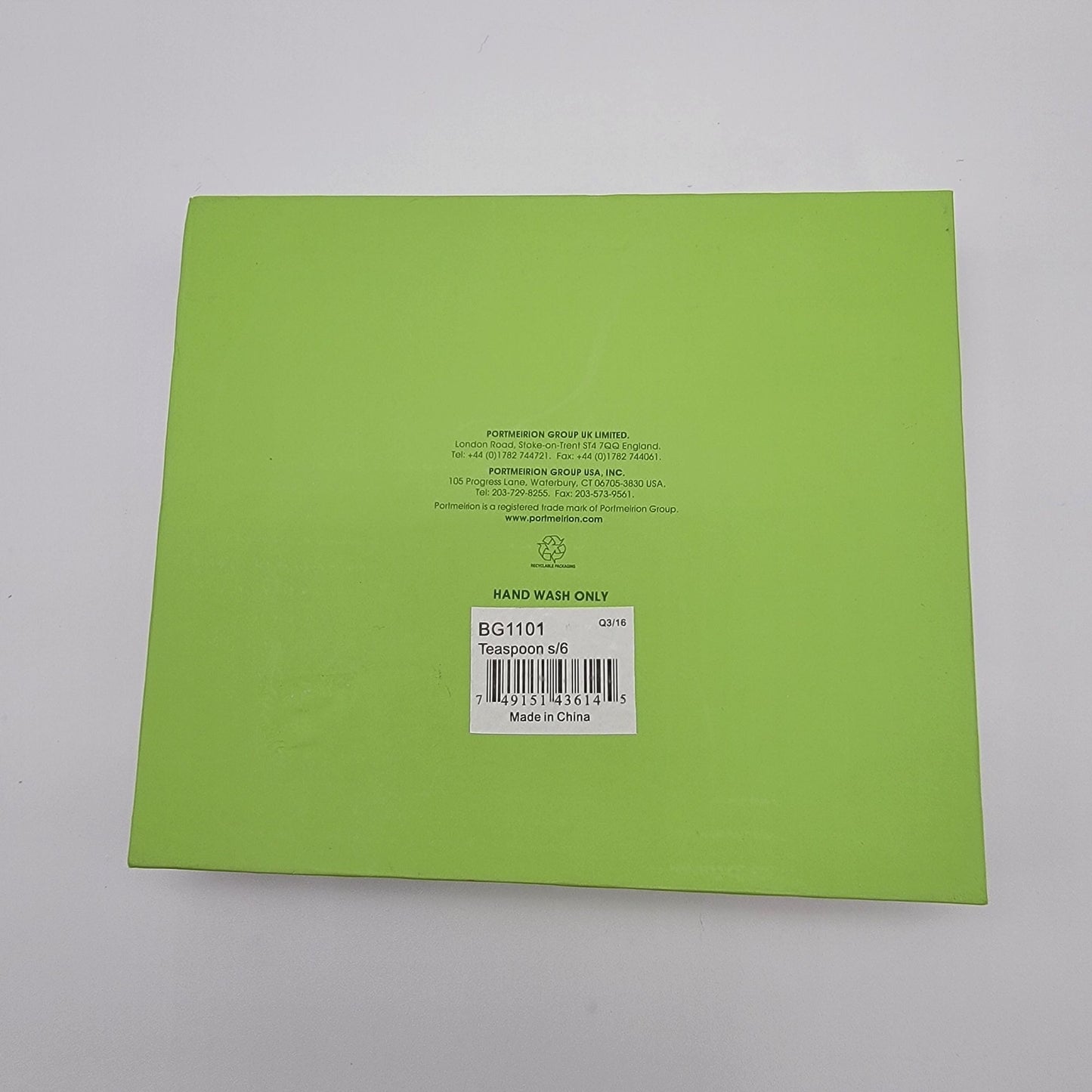 Portmeirion Botanic Garden Tea Spoons Set Of 6