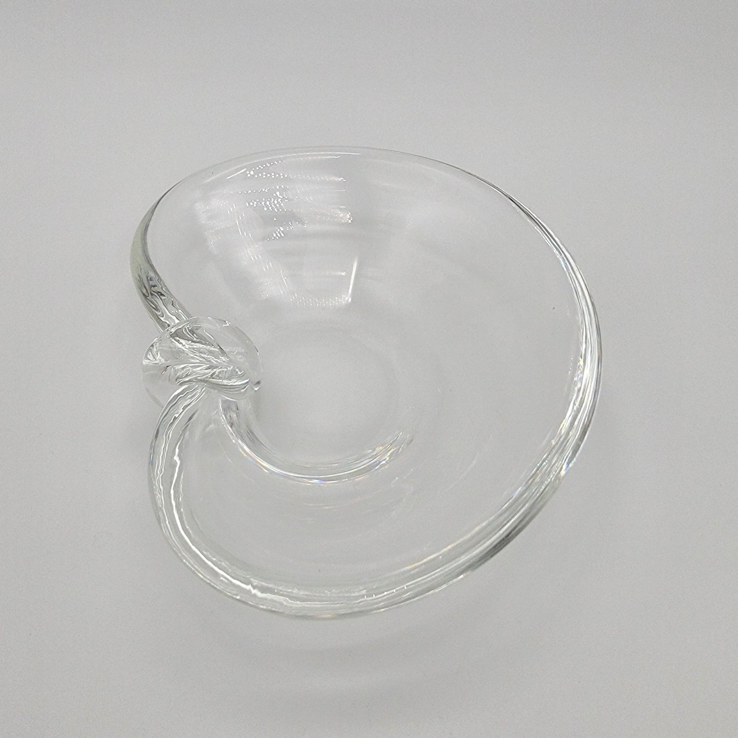 Vintage Steuben Crystal Bowl By George Thompson