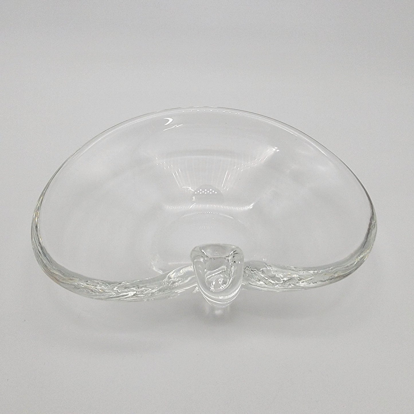 Vintage Steuben Crystal Bowl By George Thompson