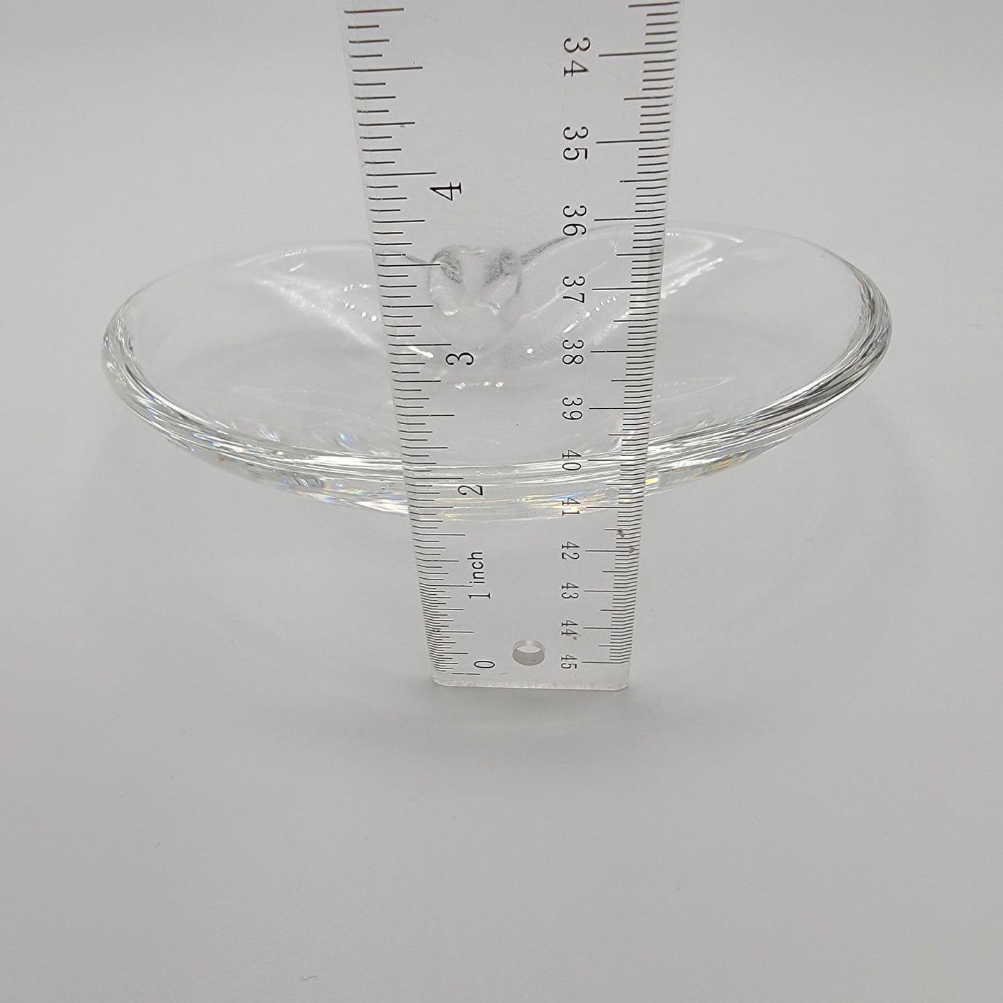 Vintage Steuben Crystal Bowl By George Thompson