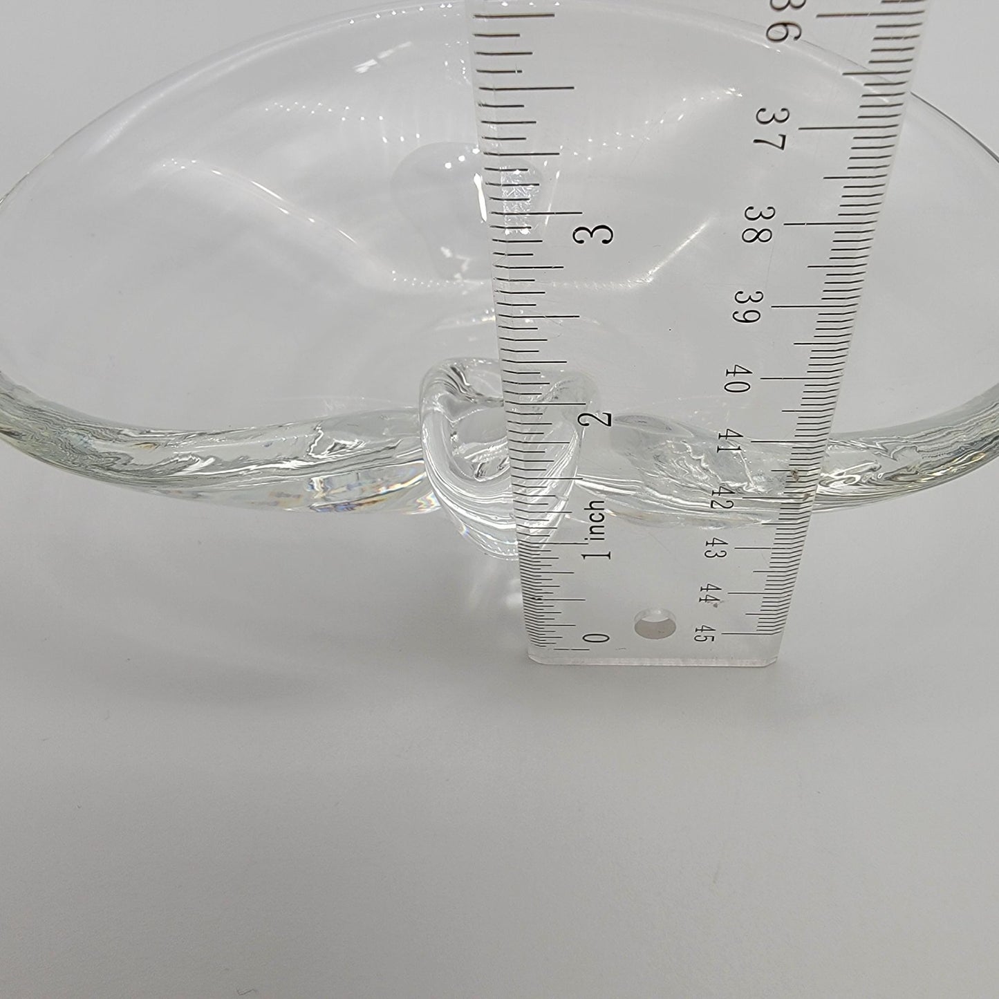 Vintage Steuben Crystal Bowl By George Thompson
