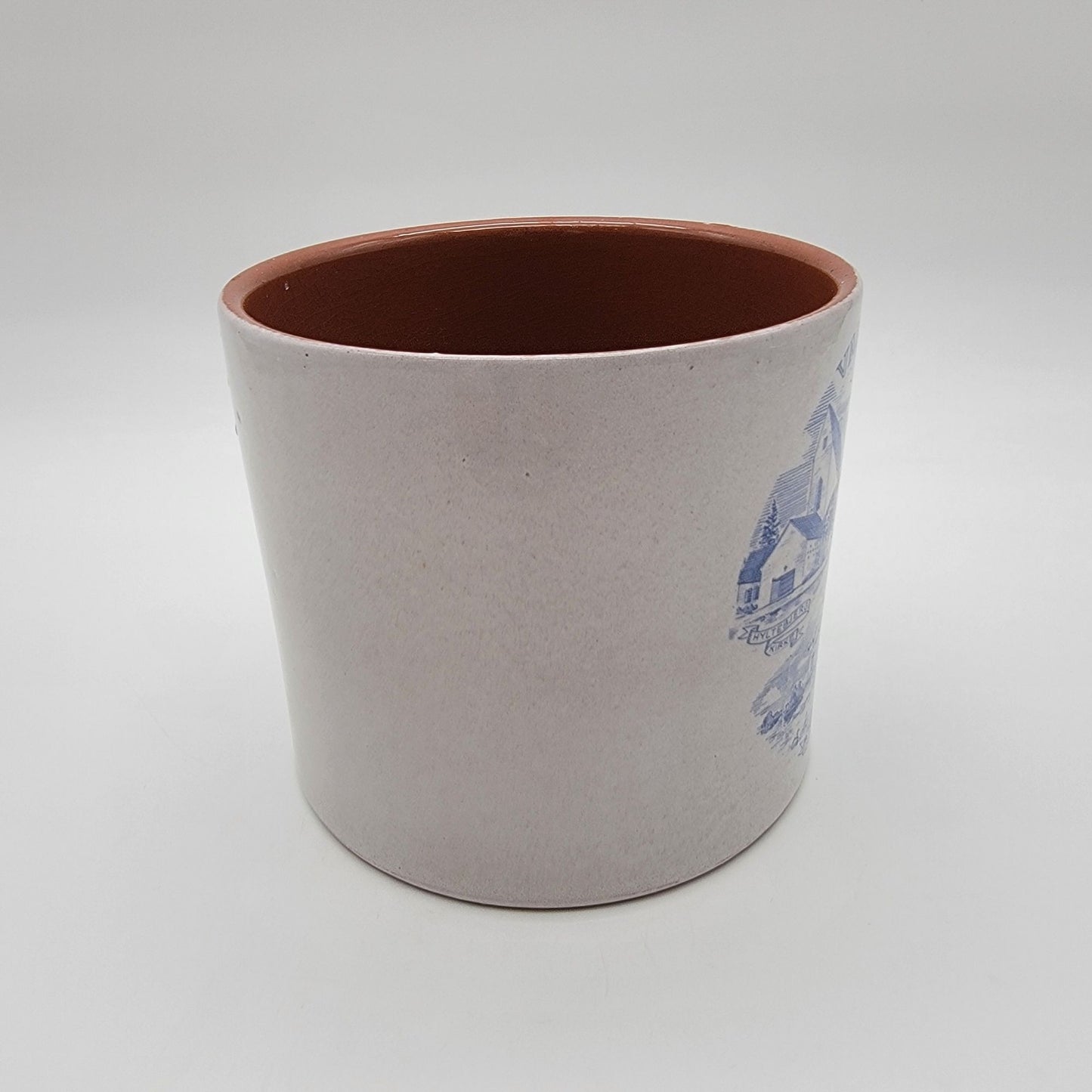 W Germany Inges Blomster Vanlose Pottery Crock Planter
