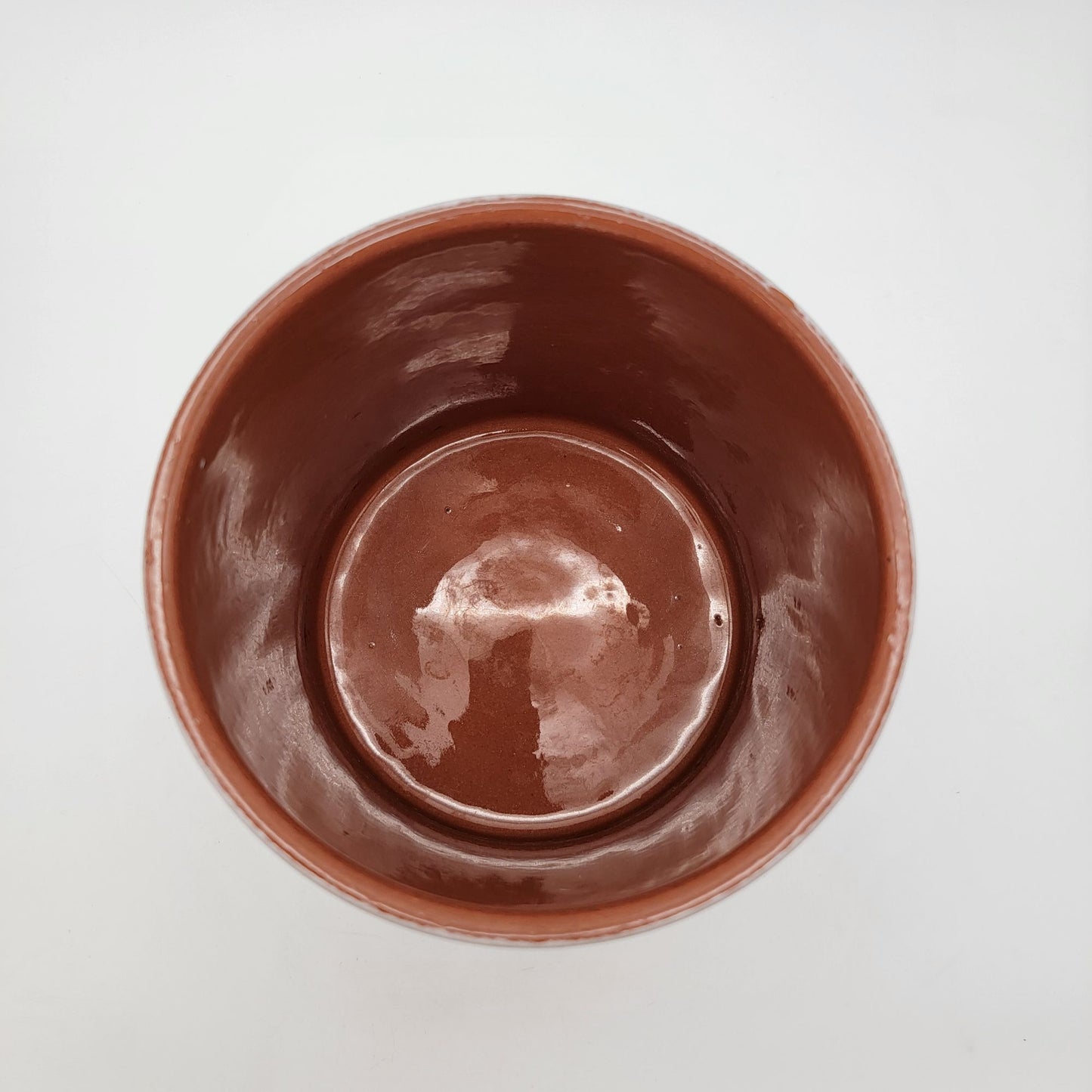 W Germany Inges Blomster Vanlose Pottery Crock Planter