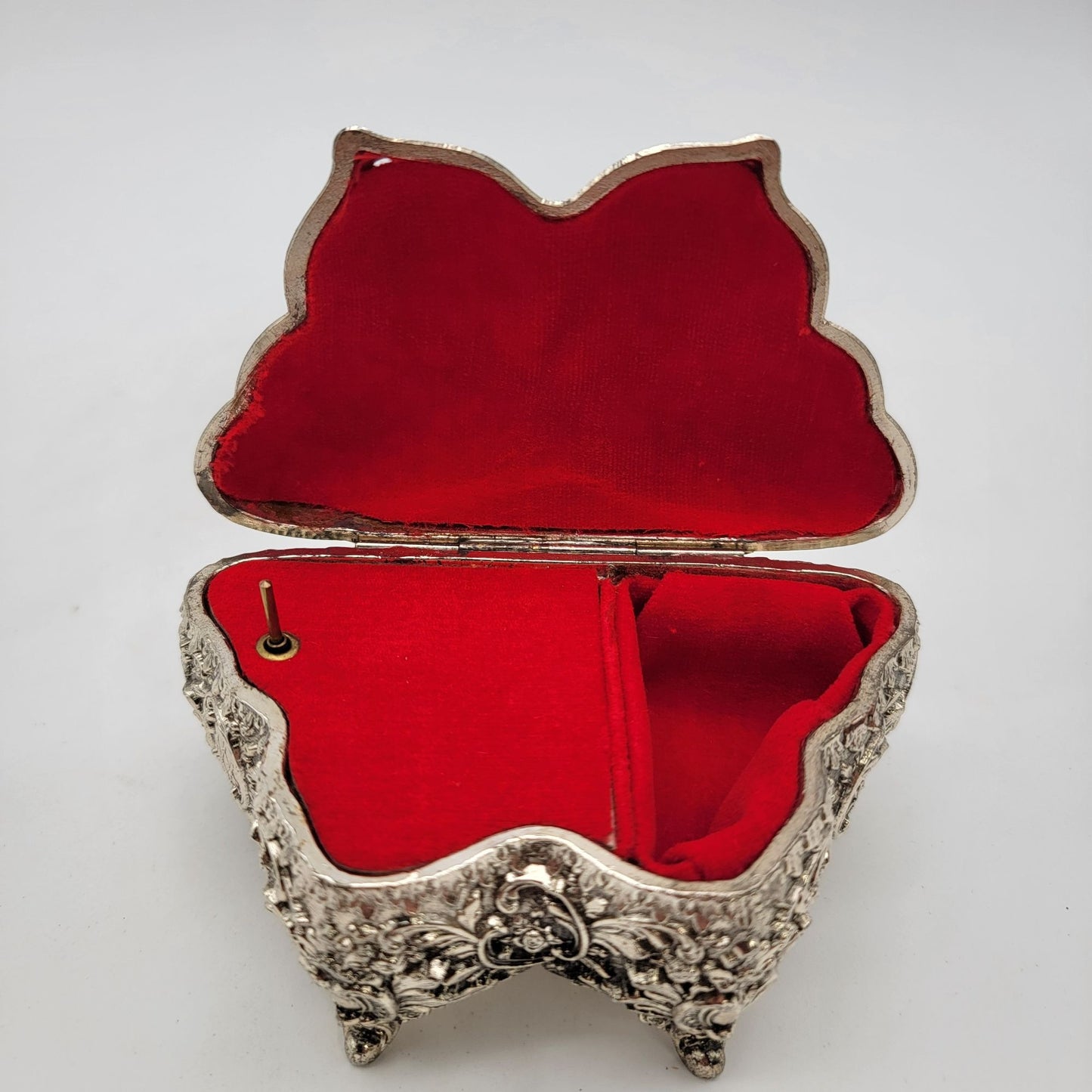 Ornate Butterfly Musical Trinket Box