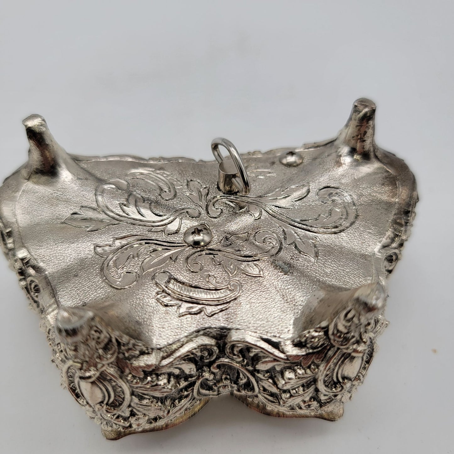 Ornate Butterfly Musical Trinket Box