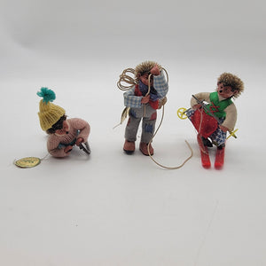 Vintage Original Peter Mecki Hedgehogs Set of 3