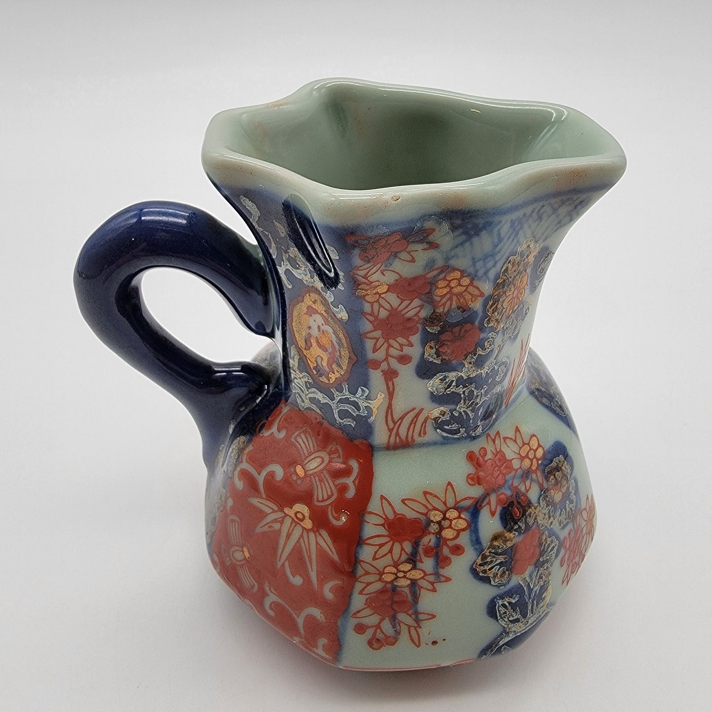 Antique Victoria Ware Ironstone Hydra Jug Imari