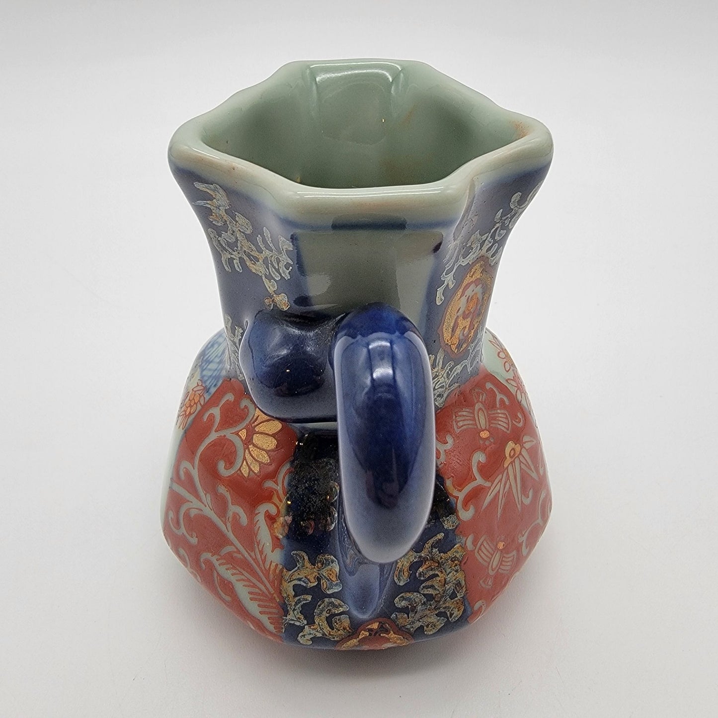 Antique Victoria Ware Ironstone Hydra Jug Imari