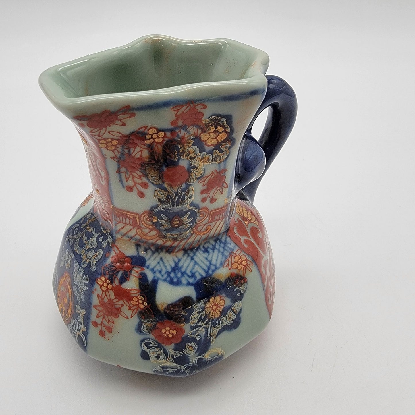 Antique Victoria Ware Ironstone Hydra Jug Imari
