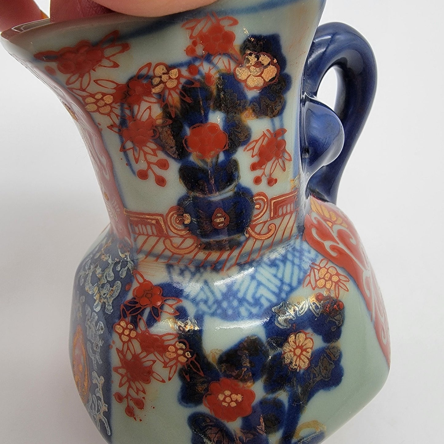 Antique Victoria Ware Ironstone Hydra Jug Imari