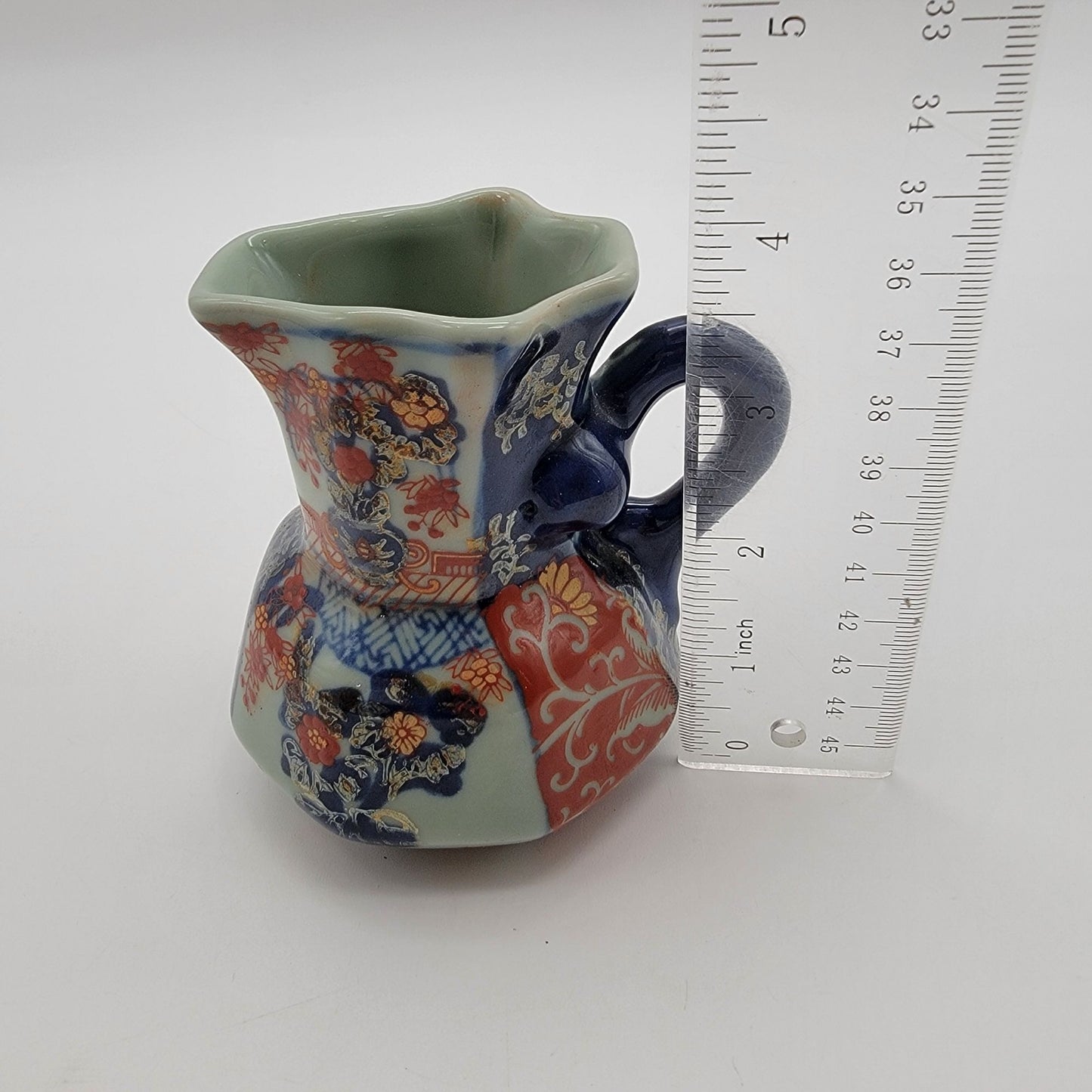 Antique Victoria Ware Ironstone Hydra Jug Imari