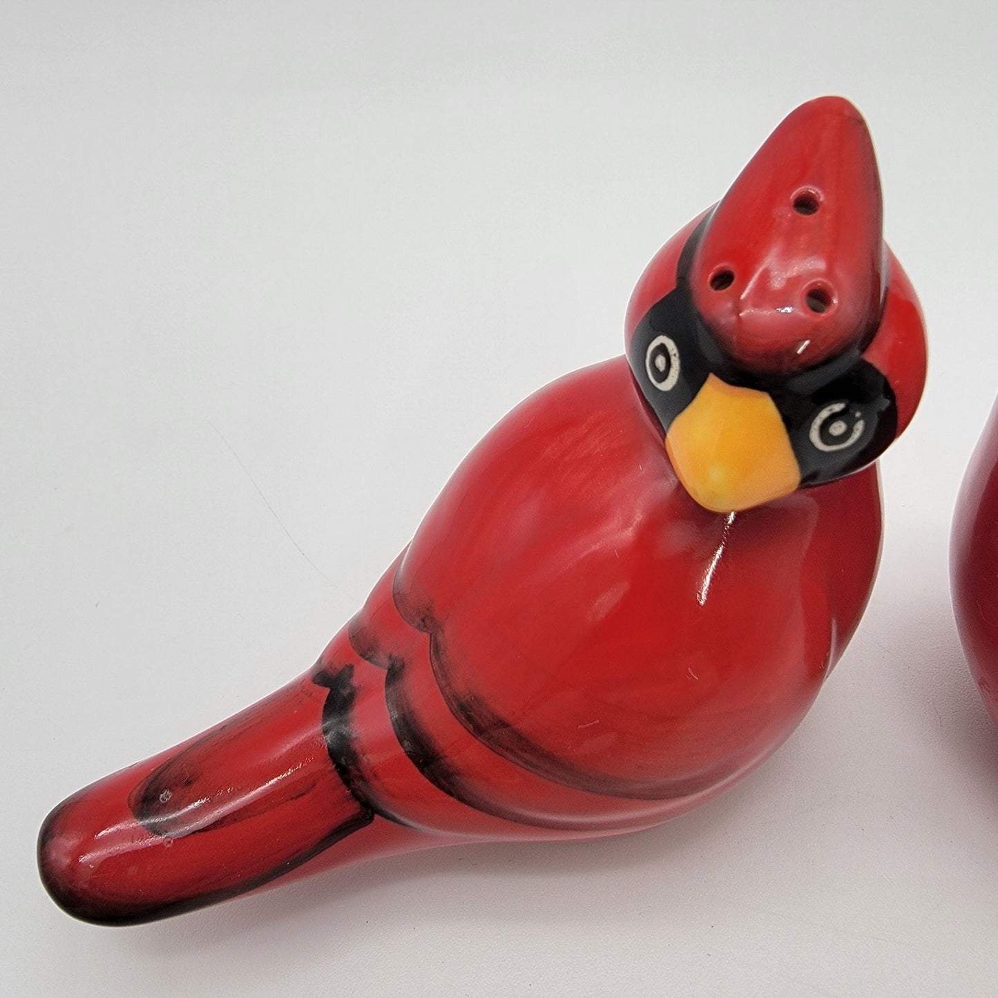 Red Cardinal Birds Salt & Pepper Shakers Set Of 2