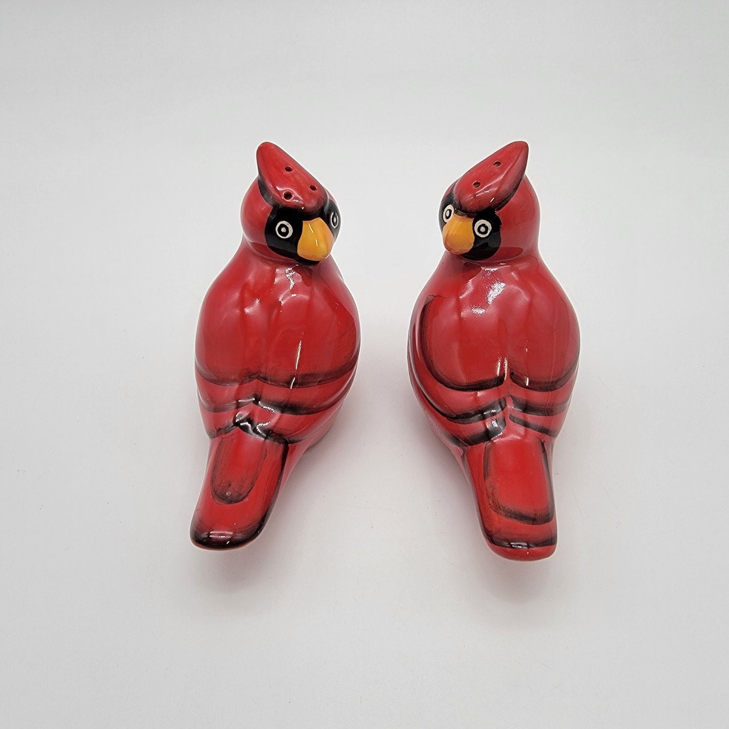 Red Cardinal Birds Salt & Pepper Shakers Set Of 2
