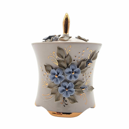 1990s Vintage Fenix Russian Porcelain Jar