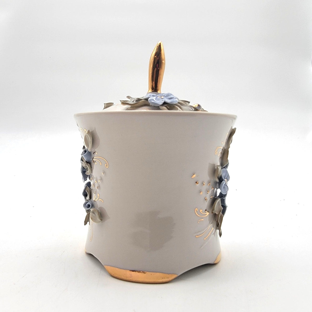 1990s Vintage Fenix Russian Porcelain Jar