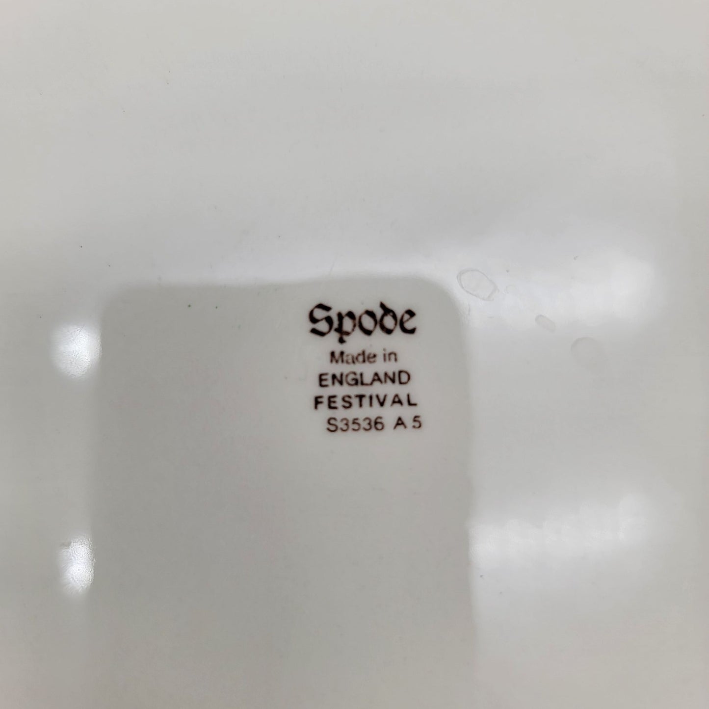 Spode England Turkey Festival Brown Plate  S3536 A5