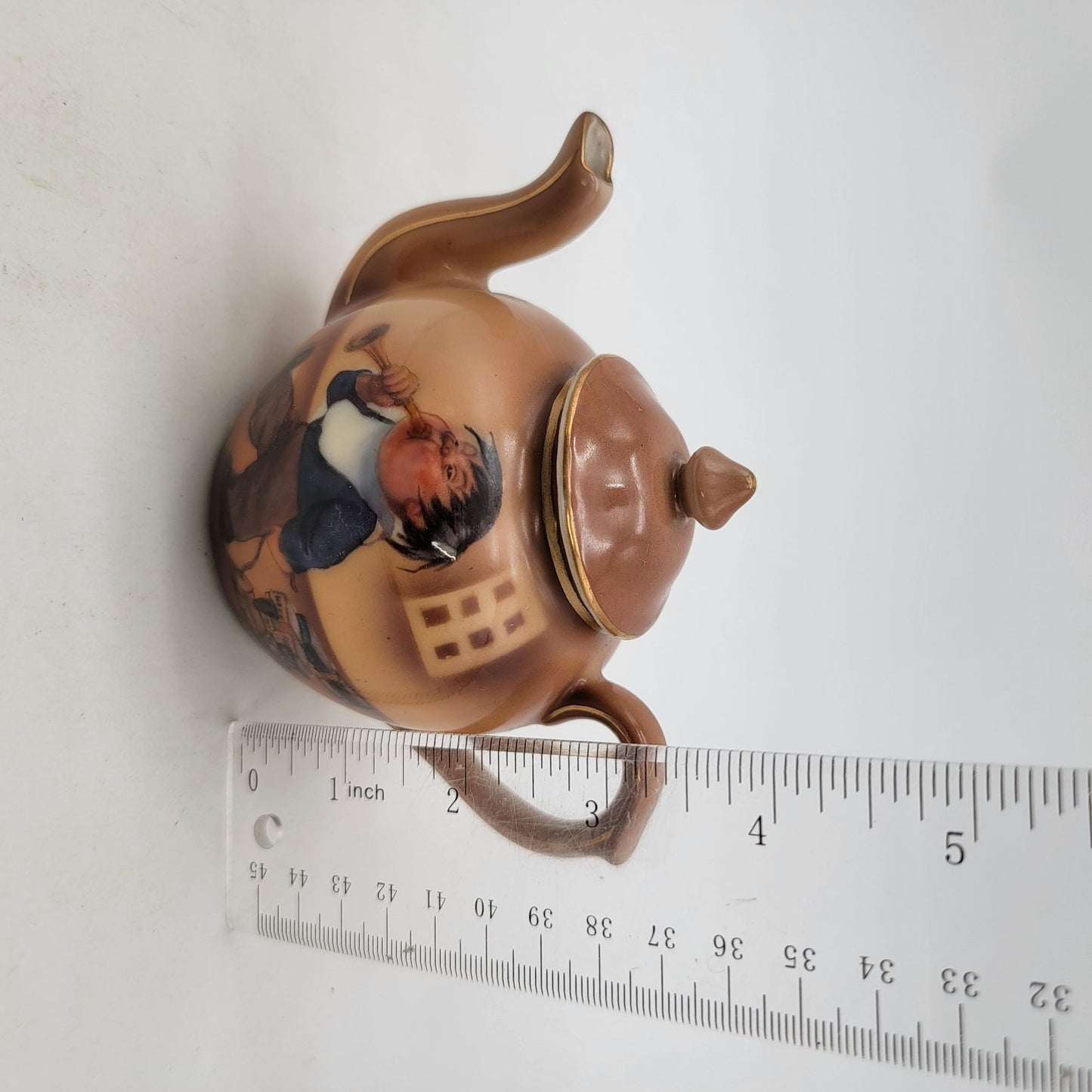 Vintage Hand Painted Small Porcelain Tea Set Nursery Rhymes?