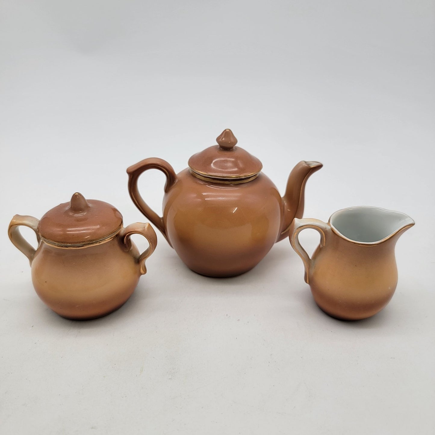 Vintage Hand Painted Small Porcelain Tea Set Nursery Rhymes?