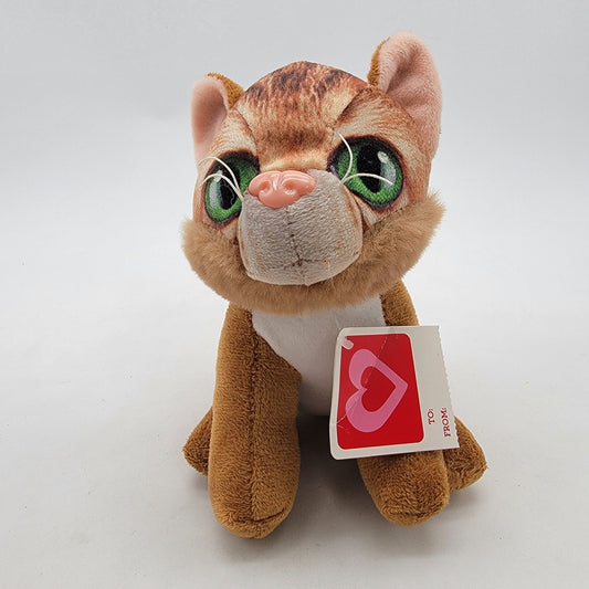 DanDee Collectors Choice Big Eyed Orange Tabby Cat Plush