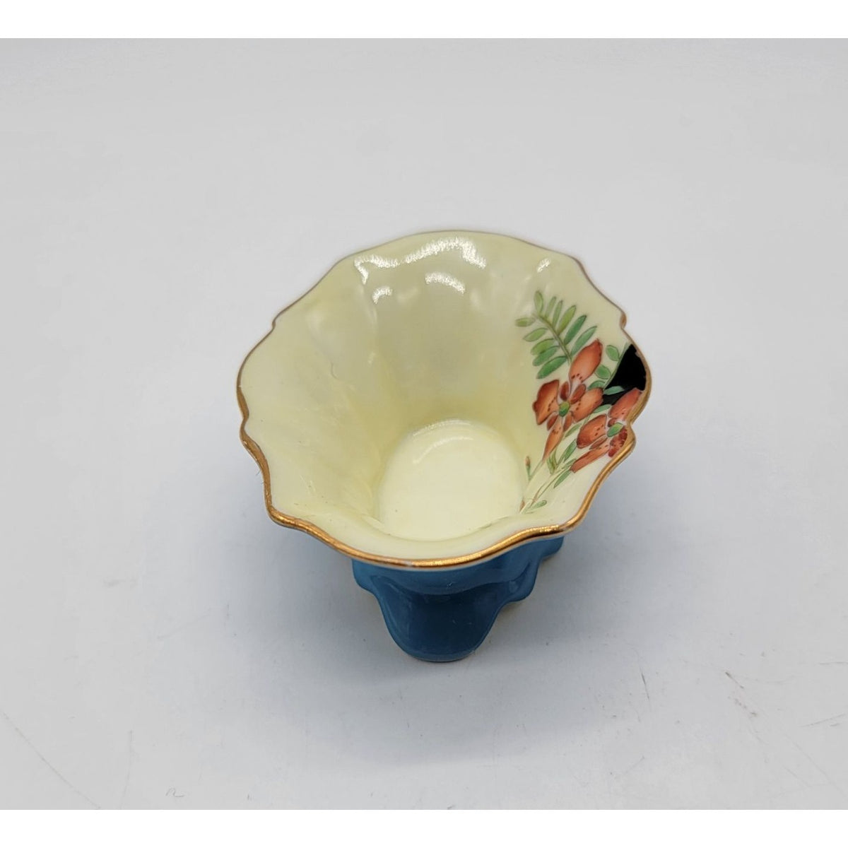1920s Antique Noritake Footed Porcelain Dish