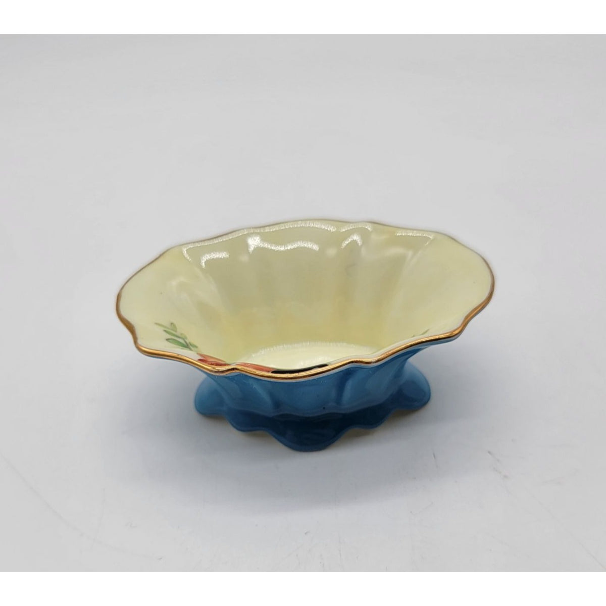1920s Antique Noritake Footed Porcelain Dish