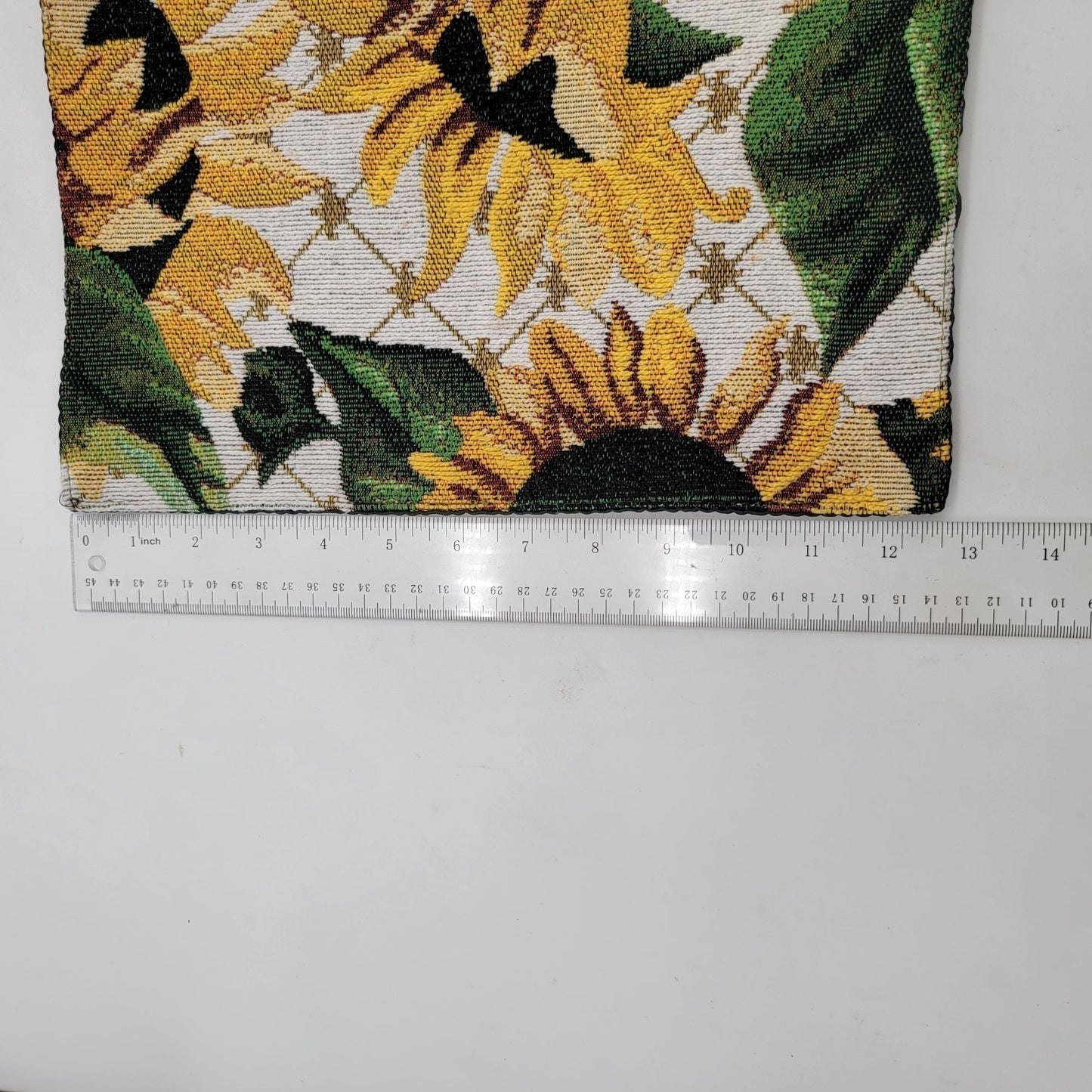 Floral Sunflower & Butterfly Tapestry Placemats Set Of 2