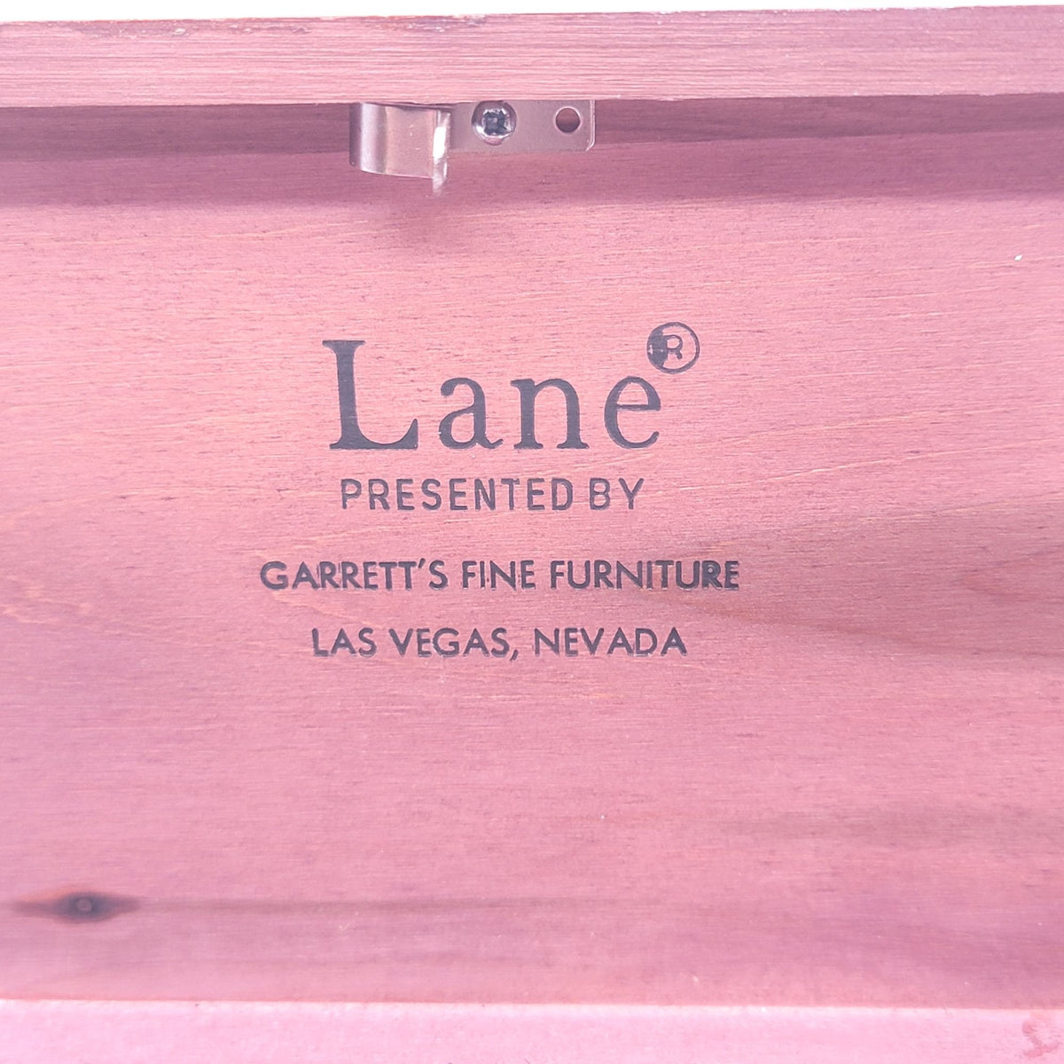 1960s Vintage Miniature Lane Cedar Chest Salesmans Sample Box with Key #3