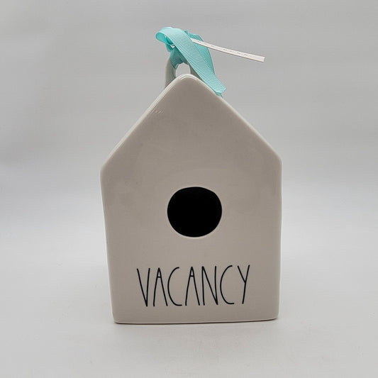 Rae Dunn VACANCY Birdhouse