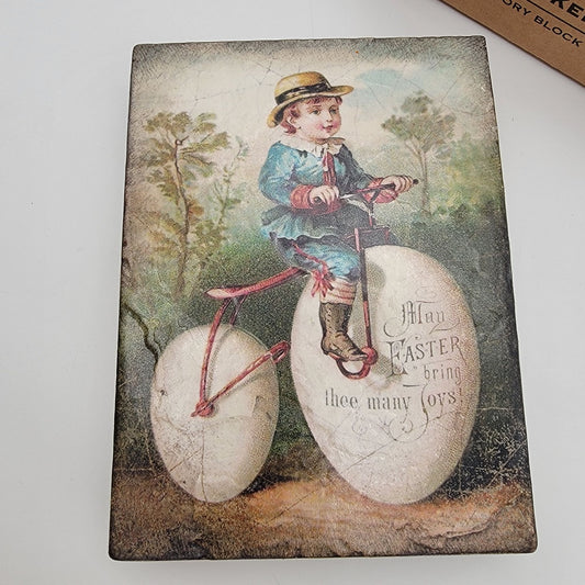 Signed Retired Sid Dickens Memory Block LE20 Easter Limited Edition