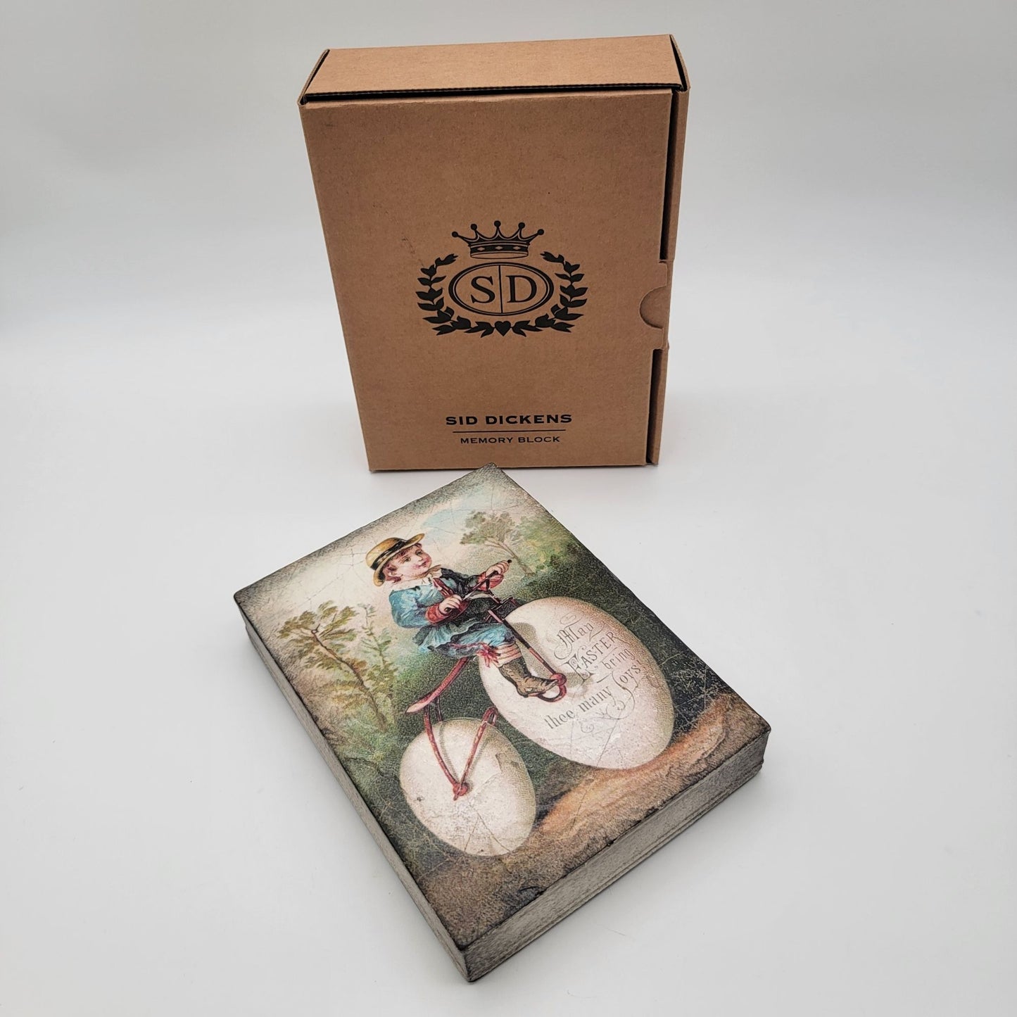 Signed Retired Sid Dickens Memory Block LE20 Easter Limited Edition